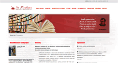 Desktop Screenshot of bibliotecaslatina.ro