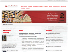 Tablet Screenshot of bibliotecaslatina.ro